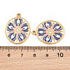 304 Stainless Steel & Enamel Pendants RB-CBA5A59-03G-05-3