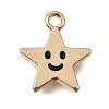 Alloy with Enamel Charms AL-CBA2F44-03G-01-1