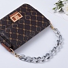 Acrylic Curb Chain Purse Bag Handle AJEW-BA00004-01-6