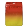 Rectangle Glitter Holographic PVC Zip Lock Bags ABAG-P011-01F-02-2