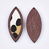 Eco-Friendly Cowhide Leather Big Pendants FIND-S301-34C-06-2