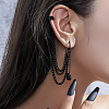 Dark Gothic Alloy Ear Cuff Earrings YG1670-1