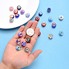 Acrylic & Resin & Polymer Clay Rhinestone European Beads FPDL-S015-04E-4