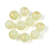 Baking Paint Glass Beads DGLA-N014-8mm-01I-1