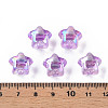 1-Hole Transparent Acrylic Buttons MACR-S373-129-C06-6