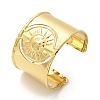 304 Stainless Steel Cuff Bangles BJEW-C095-02G-4