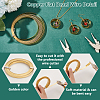 Blank Brass Sheets KK-WH0084-25A-4