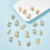 BENECREAT 20Pcs 5 Style Brass Pendants KK-BC0008-08-4