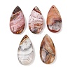 Natural Mexican Agate Pendants X-G-K381-07-1