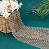 Polyester Rhinestones Fabric DIY-WH0578-42B-5