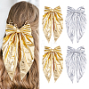 4Pcs 2 Colors Cloth Bowknot Hair Barrettes PHAR-FH0001-08-1