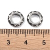 316 Surgical Stainless Steel Spacer Beads STAS-P362-15AS-3