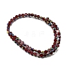 Electroplated Transparent Glass Beads Strands GL-CBA98F0-06B-04-3