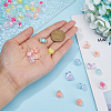 150Pcs 10 Styles Transparent Acrylic Beads TACR-FI0001-01-3