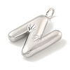 Non-Tarnish 304 Stainless Steel Pendants STAS-C102-15P-N-2