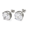 304 Stainless Steel Stud Earrings for Women EJEW-F351-01P-4