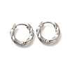 Ion Plating(IP) 304 Stainless Steel Hoop Earrings EJEW-H018-05P-01-1