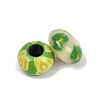 Handmade Polymer Clay European Beads CLAY-A005-01-2