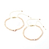 Nylon Thread Braided Bead Bracelets Sets BJEW-JB06456-1