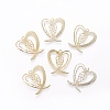 Iron Filigree Pendants LS-IFIN-F158-09G-1