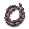 Dyed Natural Lava Rock Beads Strands G-A264-A01-01D-2
