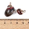 Electroplate Natural Spiral Shell Pendants SSHEL-Q100-47G-3