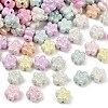 UV Plating Opaque Acrylic Beads MACR-L007-06A-1