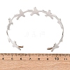 Starfish 304 Stainless Steel Cuff Bangles for Women BJEW-Z176-01P-5
