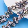 Natural Keshi Pearl Beads Strands PEAR-S021-075A-01-4