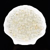 Frosted Baking Painted Glass Beads DGLA-N005-8mm-M-2