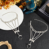 2Pcs Crystal Rhinestone Tennis Ring Bracelet BJEW-CN0001-17B-4