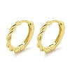 Brass Hoop Earrings EJEW-L211-010H-G-1