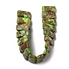Synthetic Imperial Jasper Beads Strands G-Q050-A01-05-2