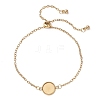304 Stainless Steel Cable Chain Slider Bracelet Making BJEW-JB12810-01-2