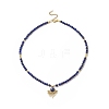 Mixed Natural Gemstone Beaded Necklaces NJEW-JN04226-2