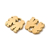 Ion Plating(IP) 304 Stainless Steel Charms STAS-M089-45G-2