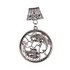 Alloy Rhinestone Big Pendants ALRI-F057-01AS-2