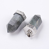 Natural Labradorite Pointed Pendants G-E442-03N-2
