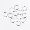 Tarnish Resistant 304 Stainless Steel Open Jump Rings STAS-P151-01-1