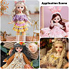 5Pcs 5 Styles  High Temperature Fiber Long Pear Perm Hairstyle Doll Wig Hair DIY-GL0005-63B-6