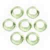 Transparent Acrylic Finger Rings LS-RJEW-T010-05D-1