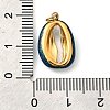 304 Stainless Steel Enamel Pendants STAS-B093-33G-08-3