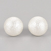 Imitation Pearl Acrylic Beads ACRP-R008-6mm-02-1