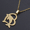 201 Stainless Steel Pendants Necklaces NJEW-S105-JN671-45-2-1