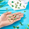 24Pcs 12 Styles Alloy Enamel Pendants ENAM-TA0009-07-6