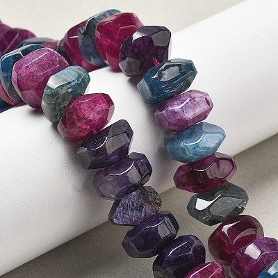 Natural Agate Beads Strands G-K392-A20-1