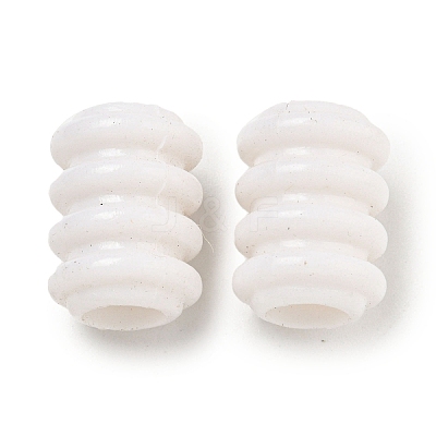 Opaque Acrylic European Beads SACR-L007-008C-1