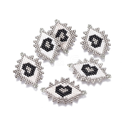 MIYUKI & TOHO Handmade Japanese Seed Beads Links SEED-A029-BB03-1