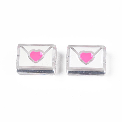 Transparent Acrylic Beads ACRC-S039-11G-1