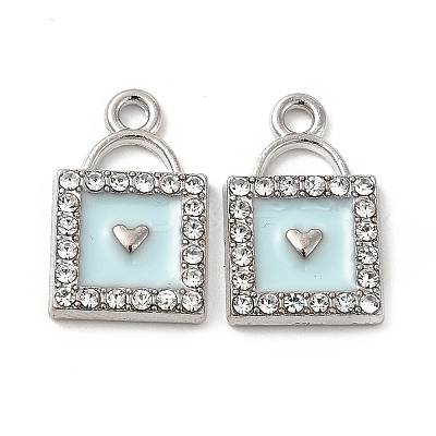 Alloy Enamel Pendants ENAM-B050-05P-1